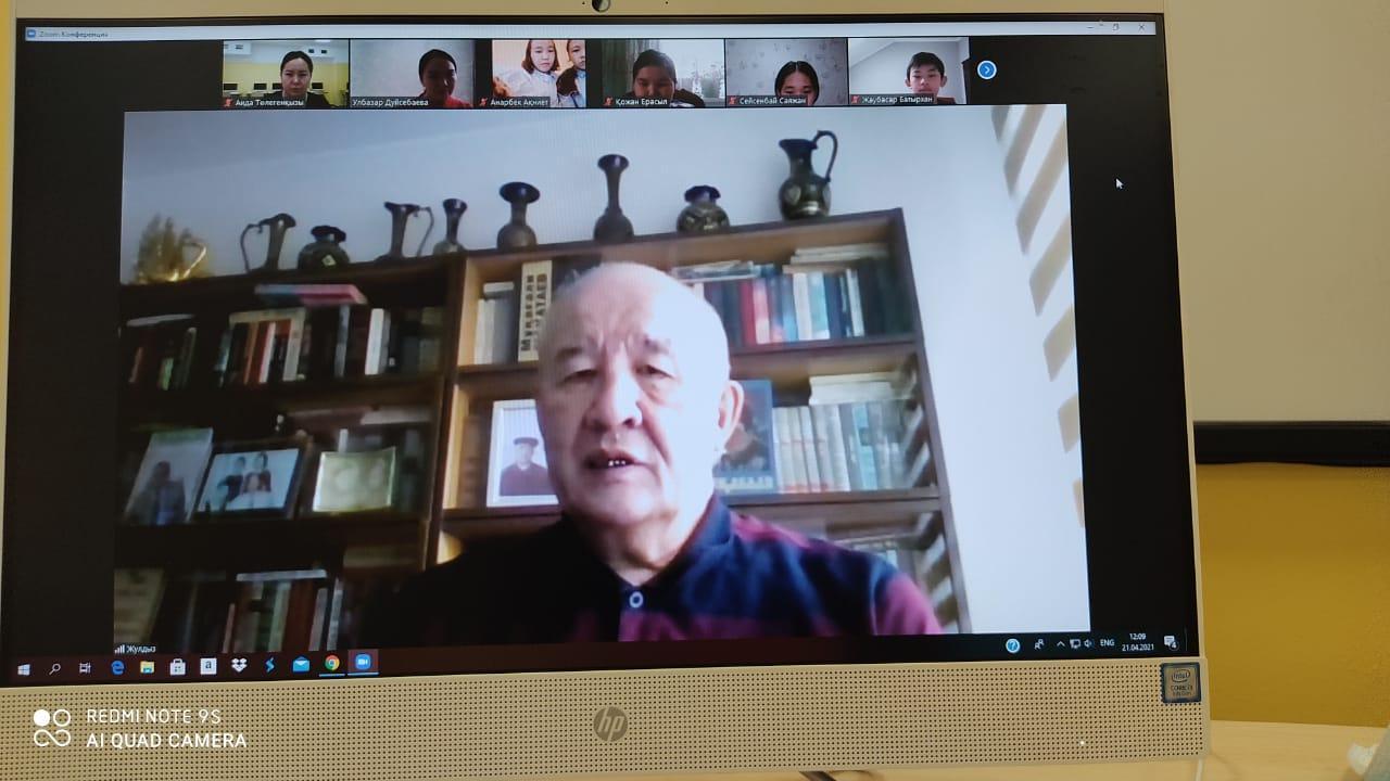 «Мен өмірді жырлау үшін келгенмін» атты іс-шарамыз М.Мақатаевтың шығармашылығына арналды.