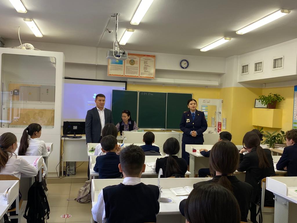 «Синтетикалық есірткі заттар» тақырыбында түсіндірме жұмыстары жүргізілді.