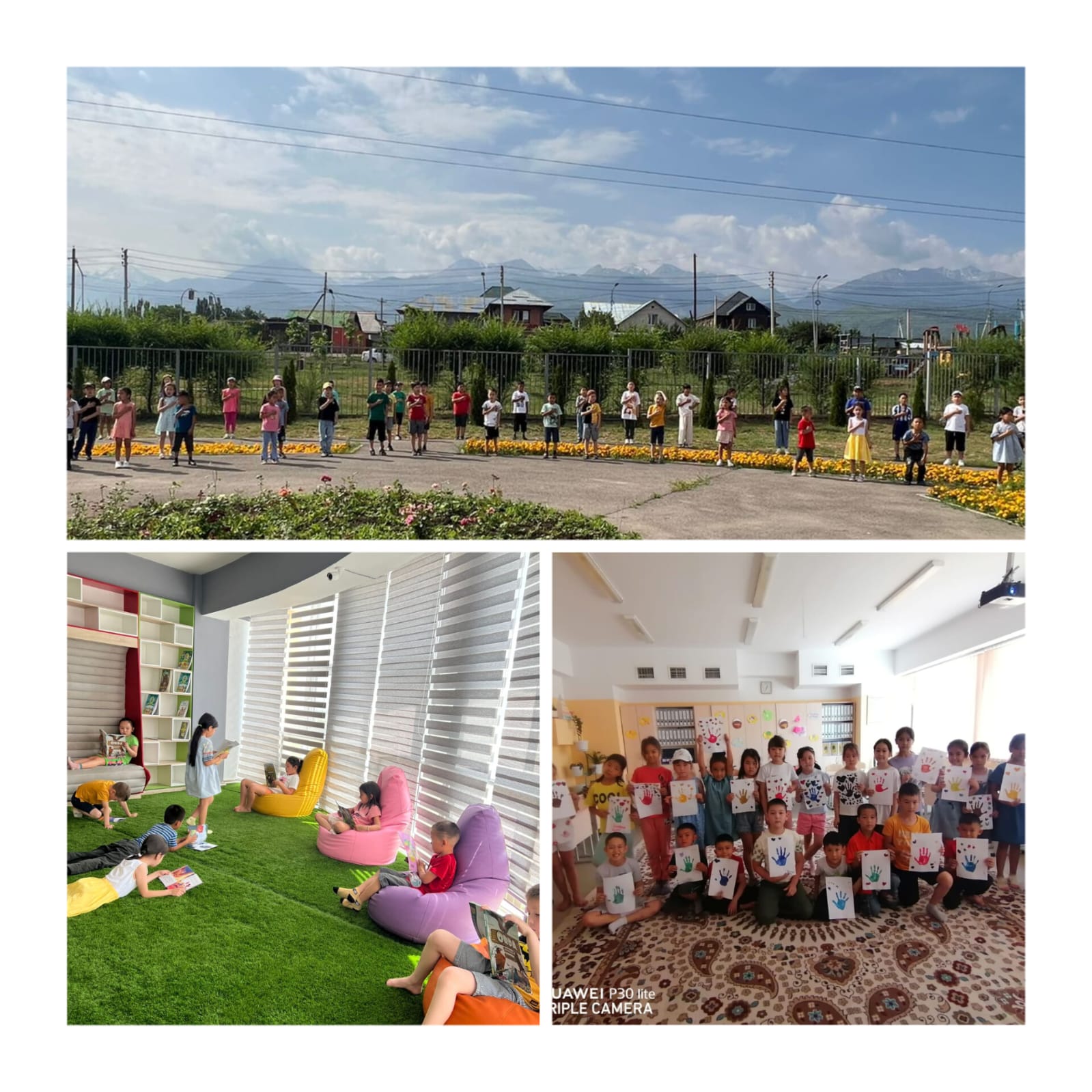 "Жас қанат" жазғы сауықтыру лагерьінде "Кітап білім бұлағы",-демекші кітапханаға саяхаттады.