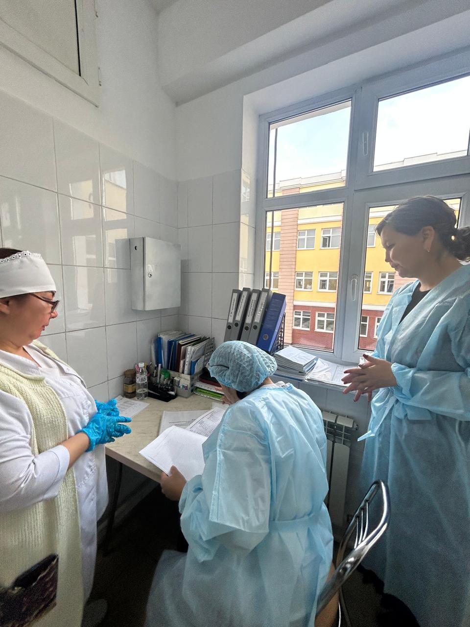 Тегін ыстық тамақтың сапасы мен игеруін  тексеру